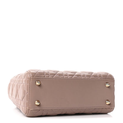 Christian Dior Lambskin Cannage Small Lucky Badges My Lady Dior Fard 4 of 10