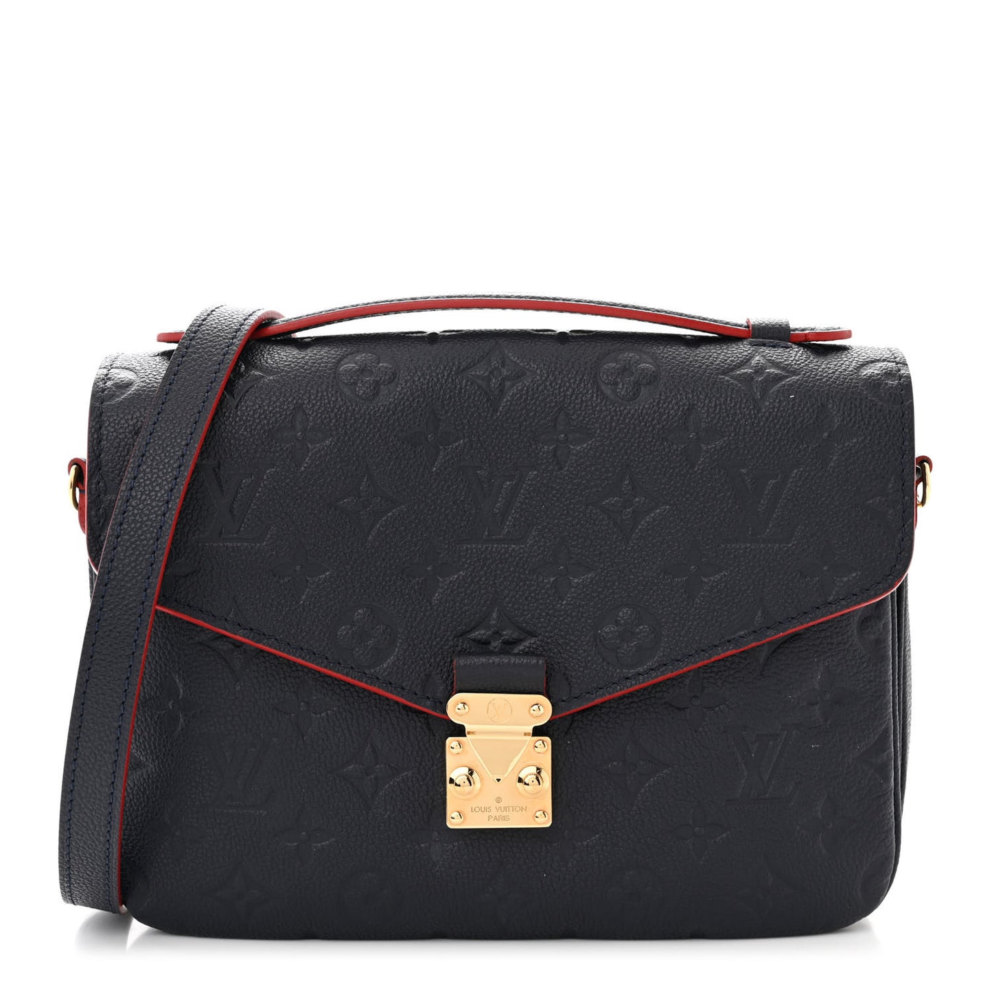 Empreinte Pochette Metis Marine Rouge