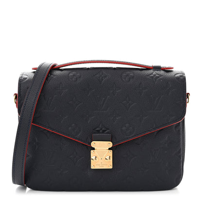Louis Vuitton Empreinte Pochette Metis Marine Rouge 1 of 11