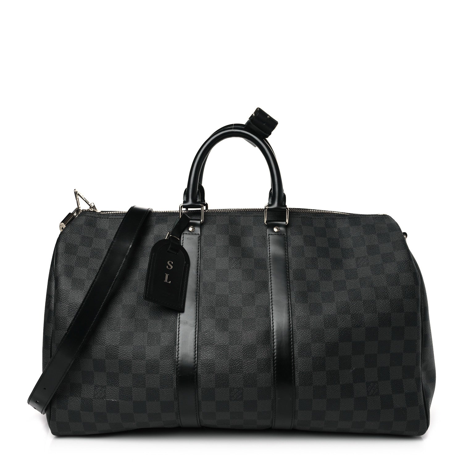 Louis Vuitton Damier Graphite Keepall Bandouliere 45 1 of 8