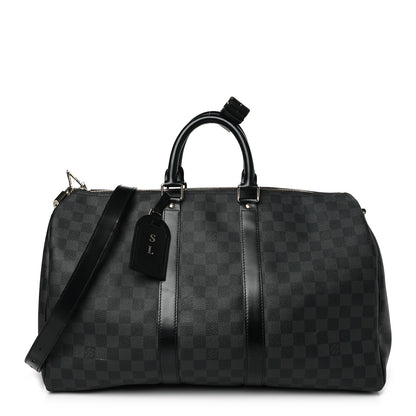 Louis Vuitton Damier Graphite Keepall Bandouliere 45 1 of 8