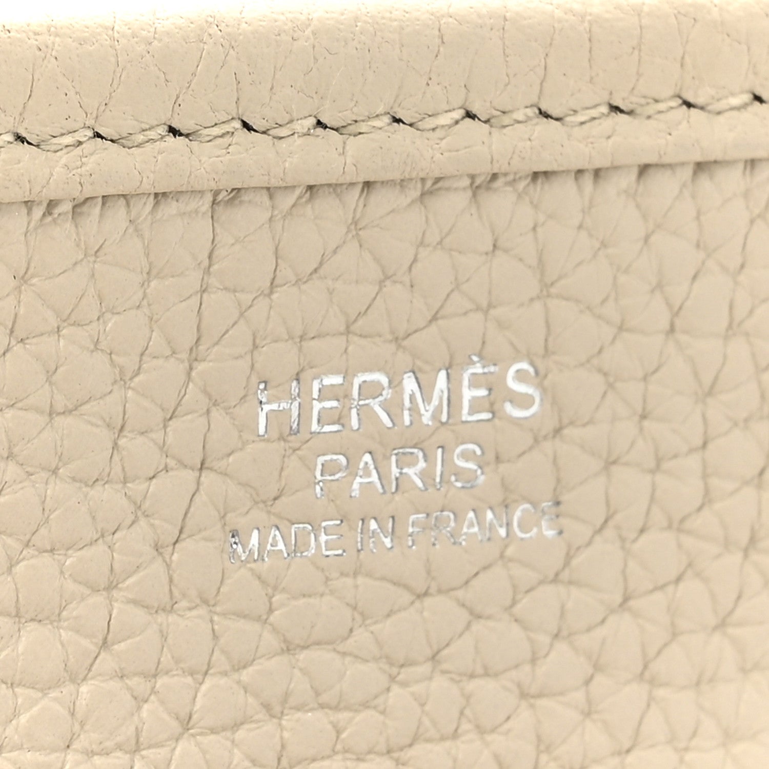 Hermes Taurillon Clemence EVELYNE III PM Beton 6 of 12