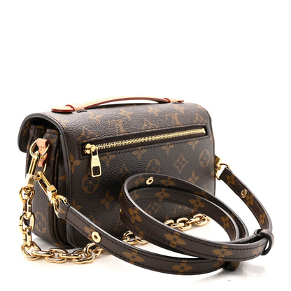 Louis Vuitton Monogram Pochette Metis East West 3 of 10