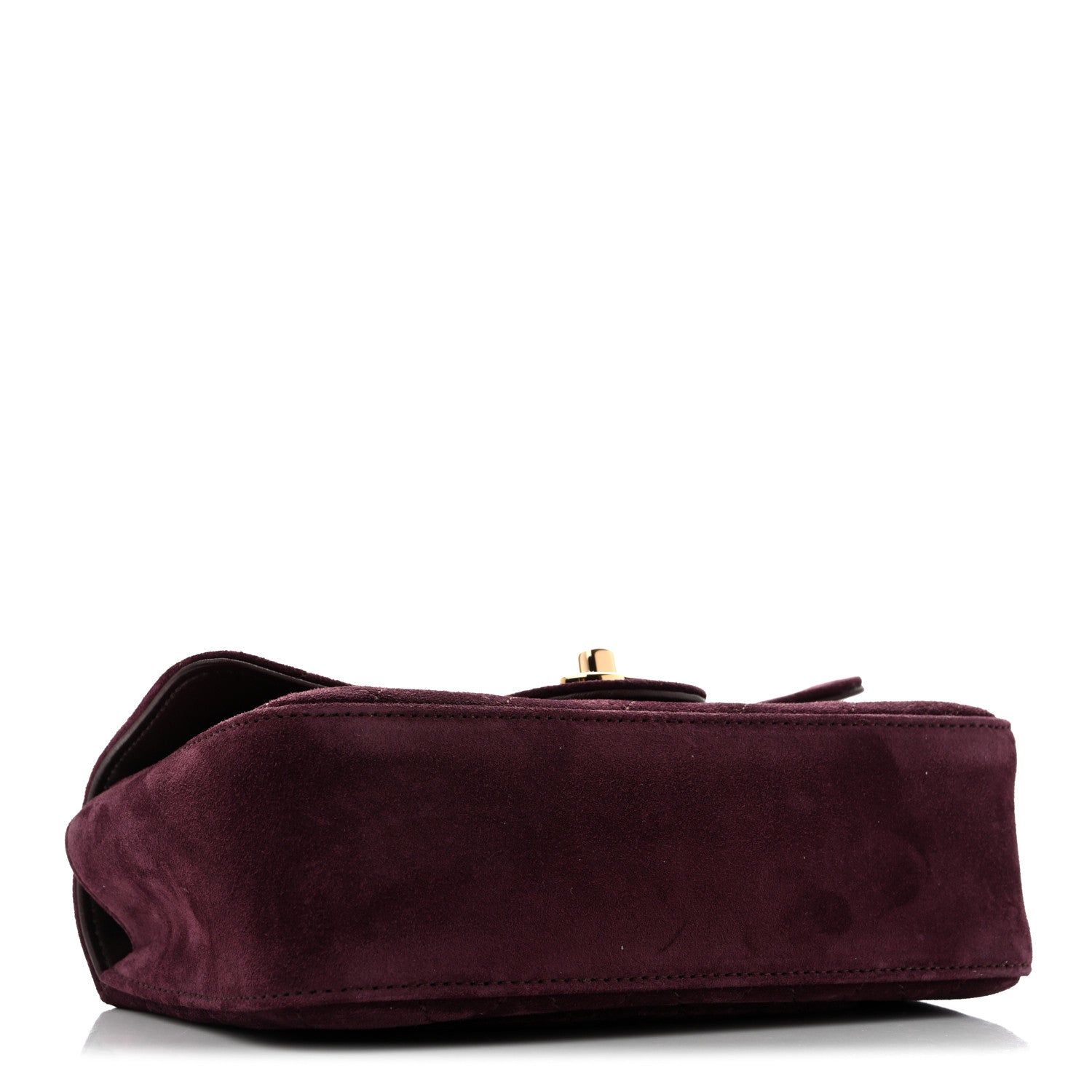 Chanel Suede Calfskin Mini Souplissimo Flap Burgundy 4 of 12