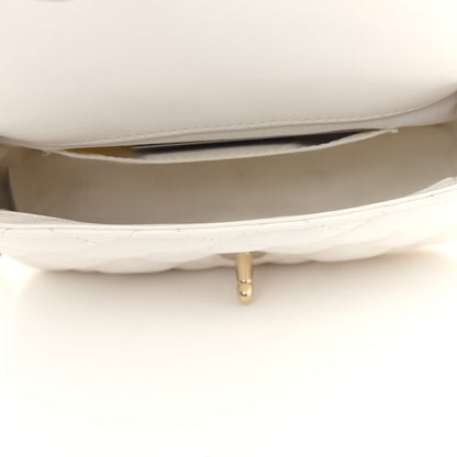 Chanel Lambskin Quilted Mini My Precious Flap White 5 of 12