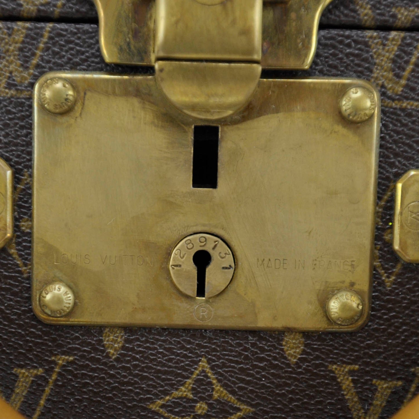 Monogram Suitcase Bisten 55 Hard Case w Cover