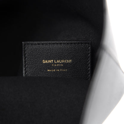 Saint Laurent Calfskin Large Shopping Tote Black 8 of 10