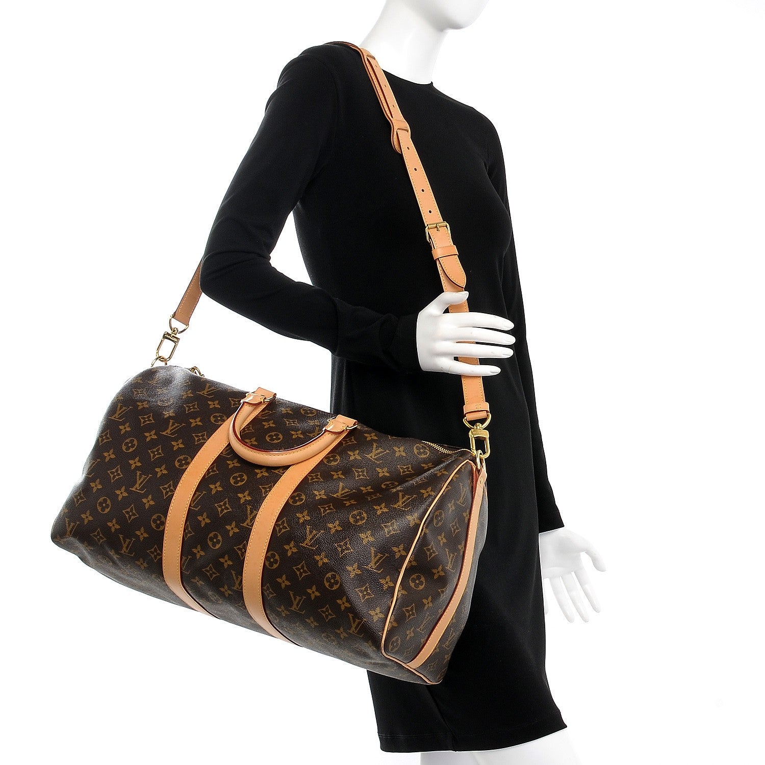 Louis Vuitton Monogram Keepall Bandouliere 45 2 of 11