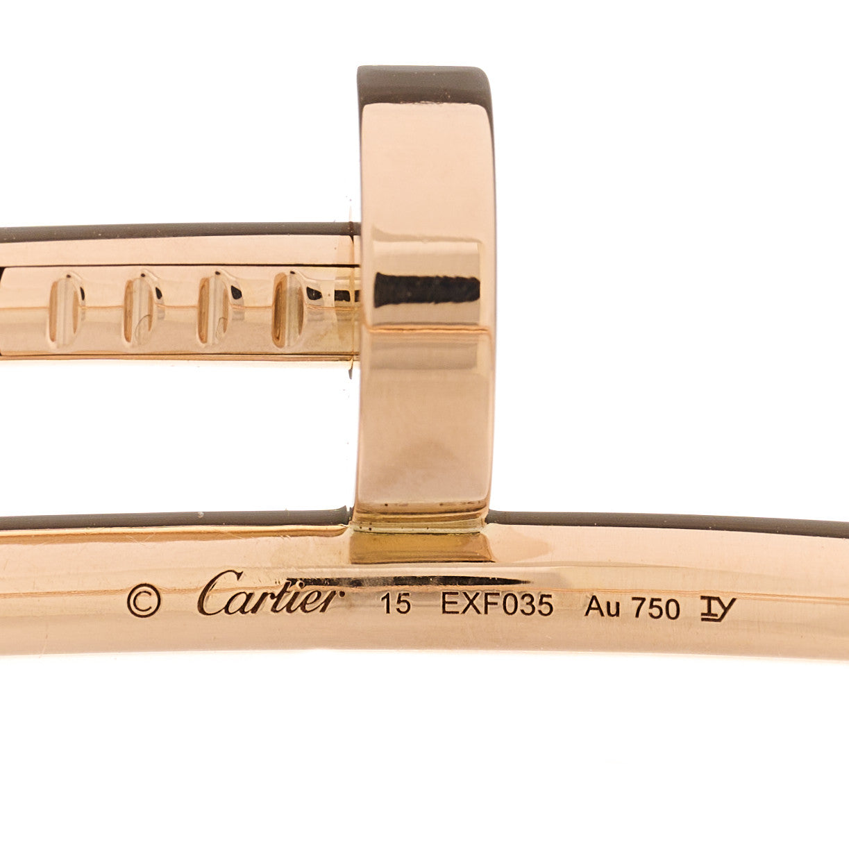 18K Pink Gold Juste Un Clou Bracelet 15