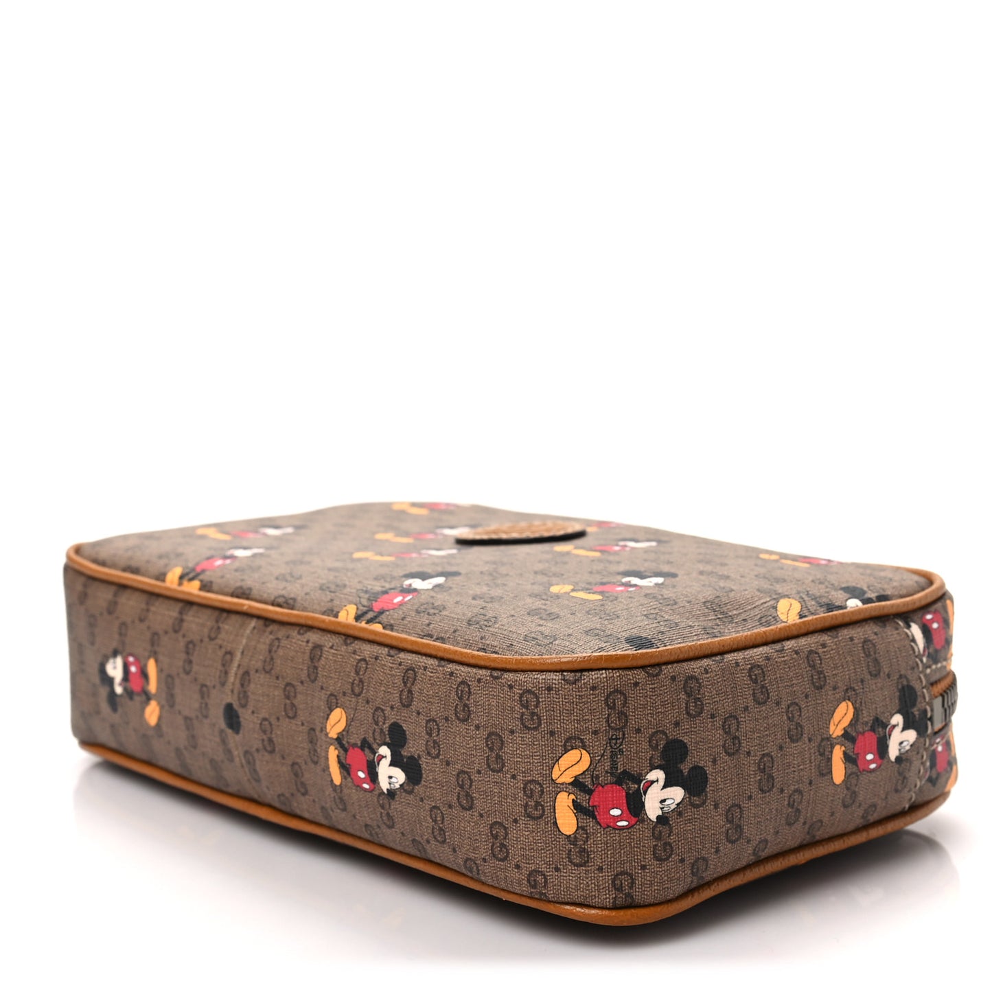 X DISNEY Mini Vintage GG Supreme Monogram Mickey Mouse Small Belt Bag 85 34 Beige Vintage Sun Oil