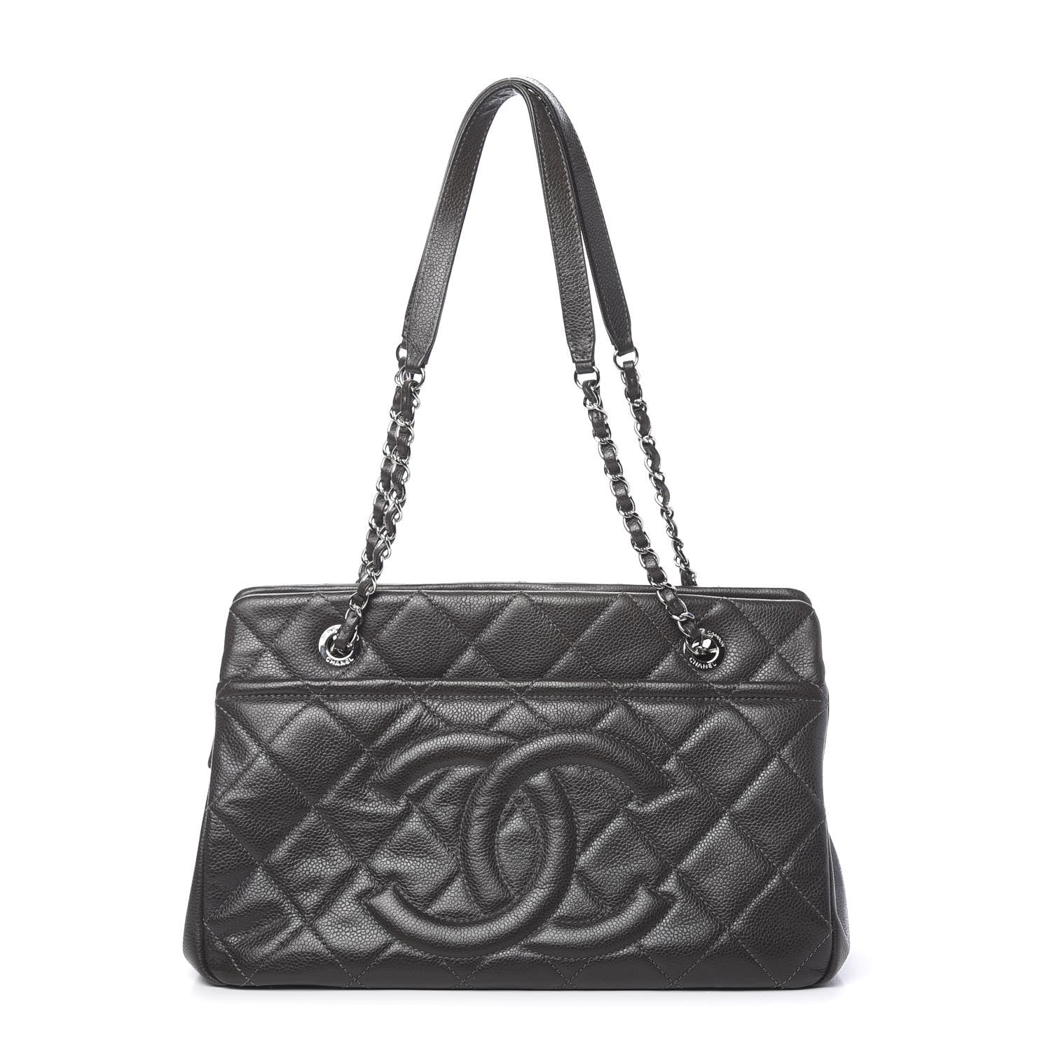 Chanel Caviar Quilted Timeless CC Soft Tote 1 of 12