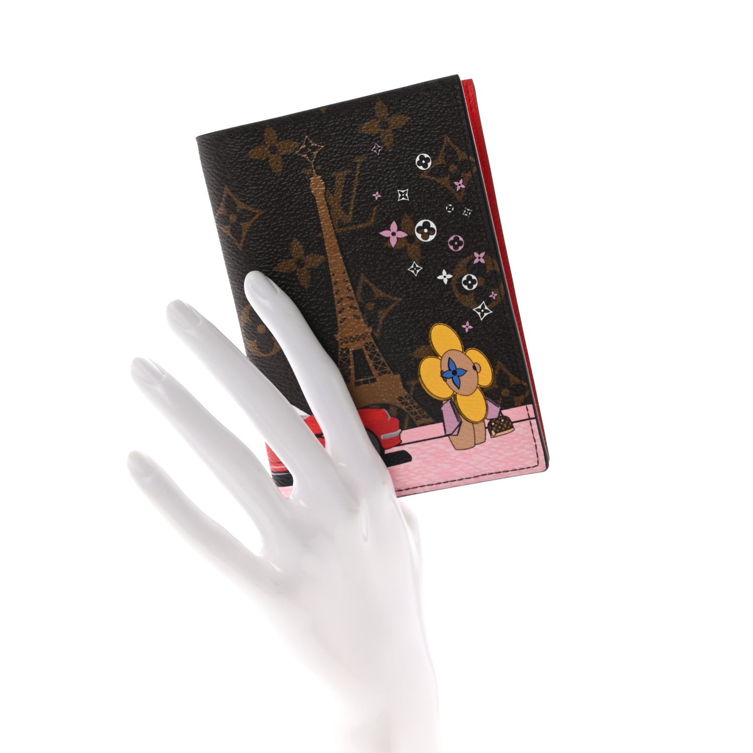 Louis Vuitton Monogram 2019 Christmas Animation Passport Cover Rouge 2 of 6