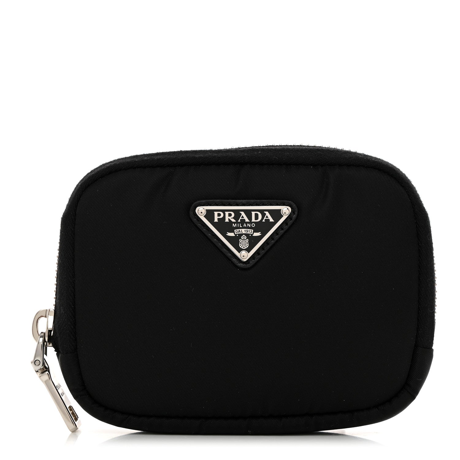 Prada Nylon Tessuto Pouch Black 1 of 8