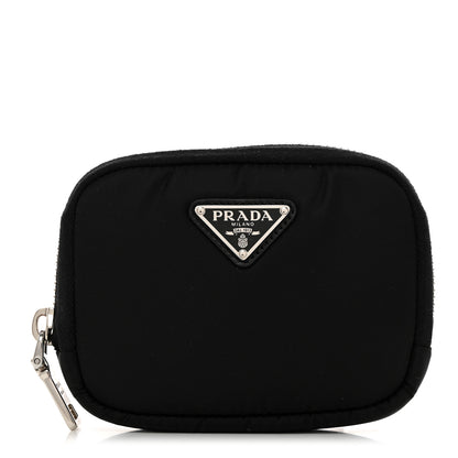 Prada Nylon Tessuto Pouch Black 1 of 8