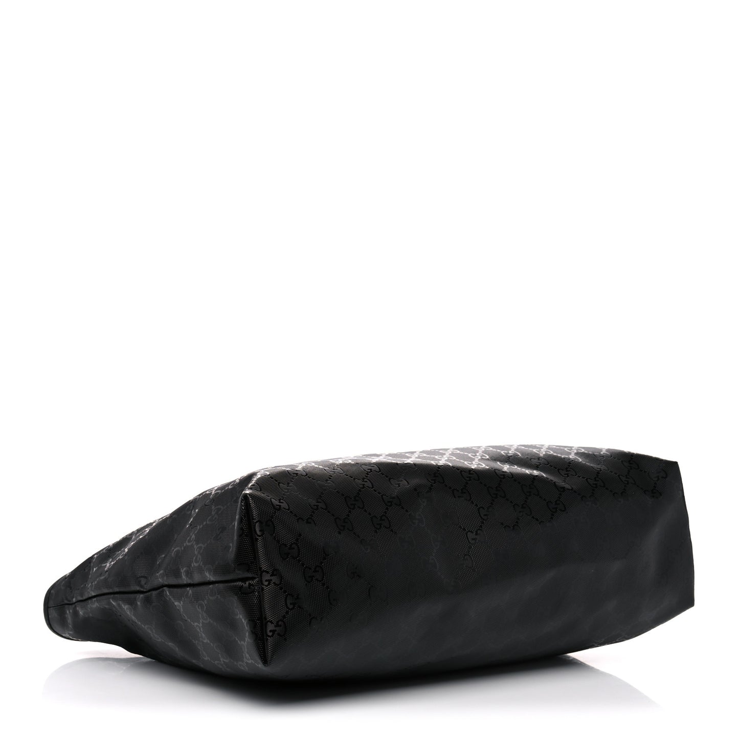 Imprime Monogram Medium Zippered Shopping Tote Black