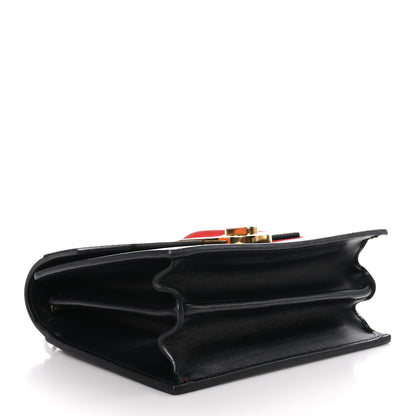 Christian Louboutin Calfskin Large Elisa Shoulder Bag Black 4 of 9