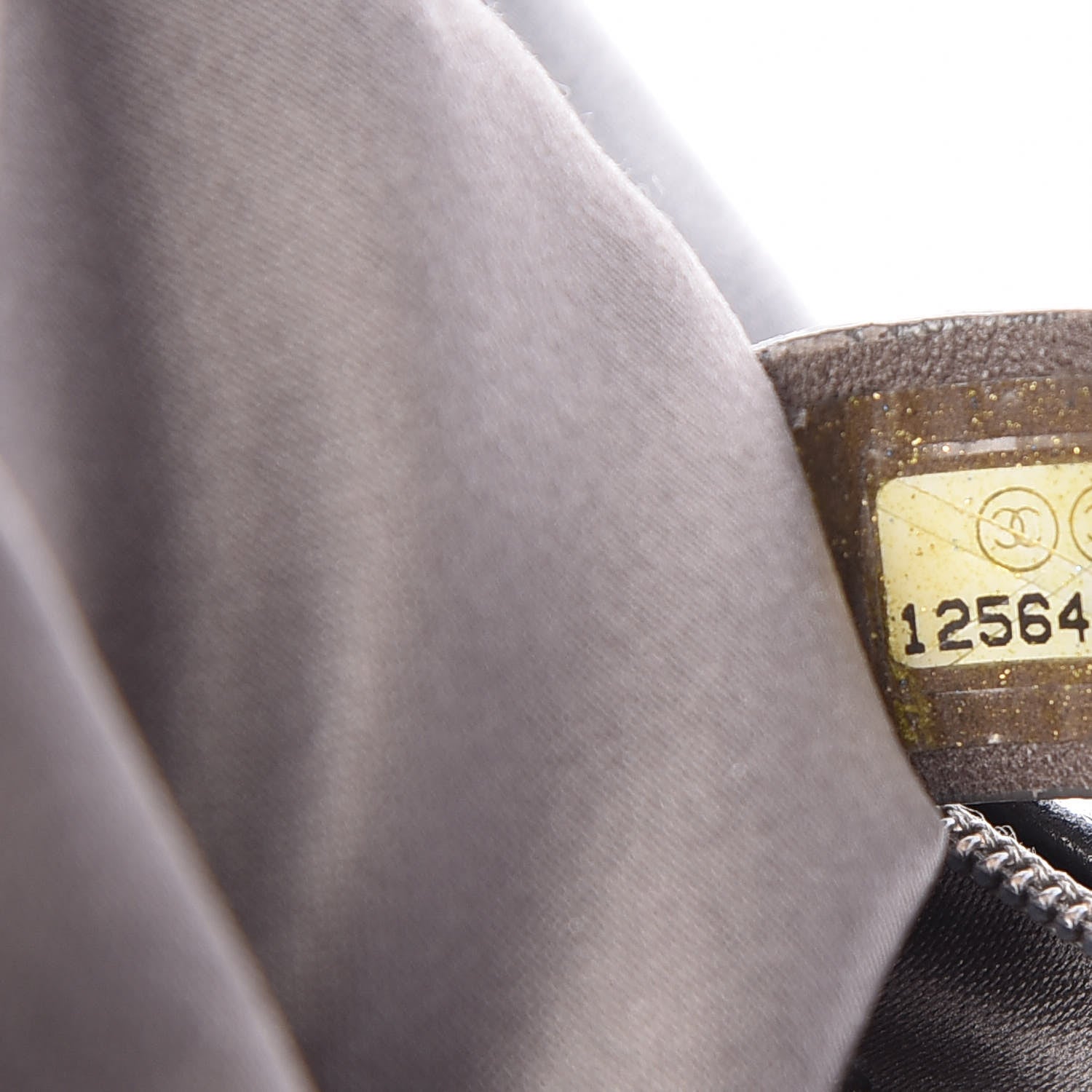 Chanel Lambskin Tweed Double Stitch Flap Black 7 of 21