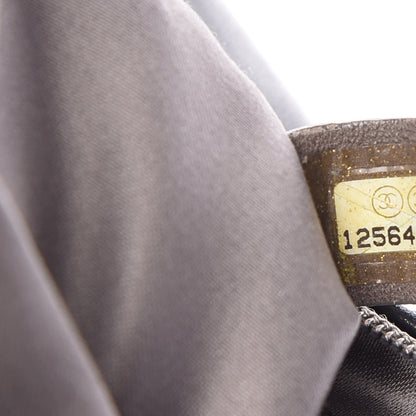 Chanel Lambskin Tweed Double Stitch Flap Black 7 of 21