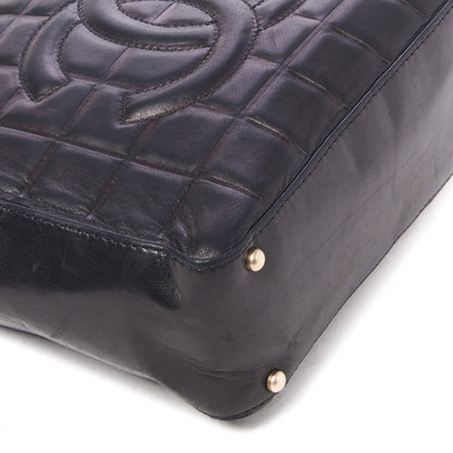 Gucci Calfskin Bamboo Trapuntata Queen Margaret Top Handle Bag Mystic White Black 12 of 19