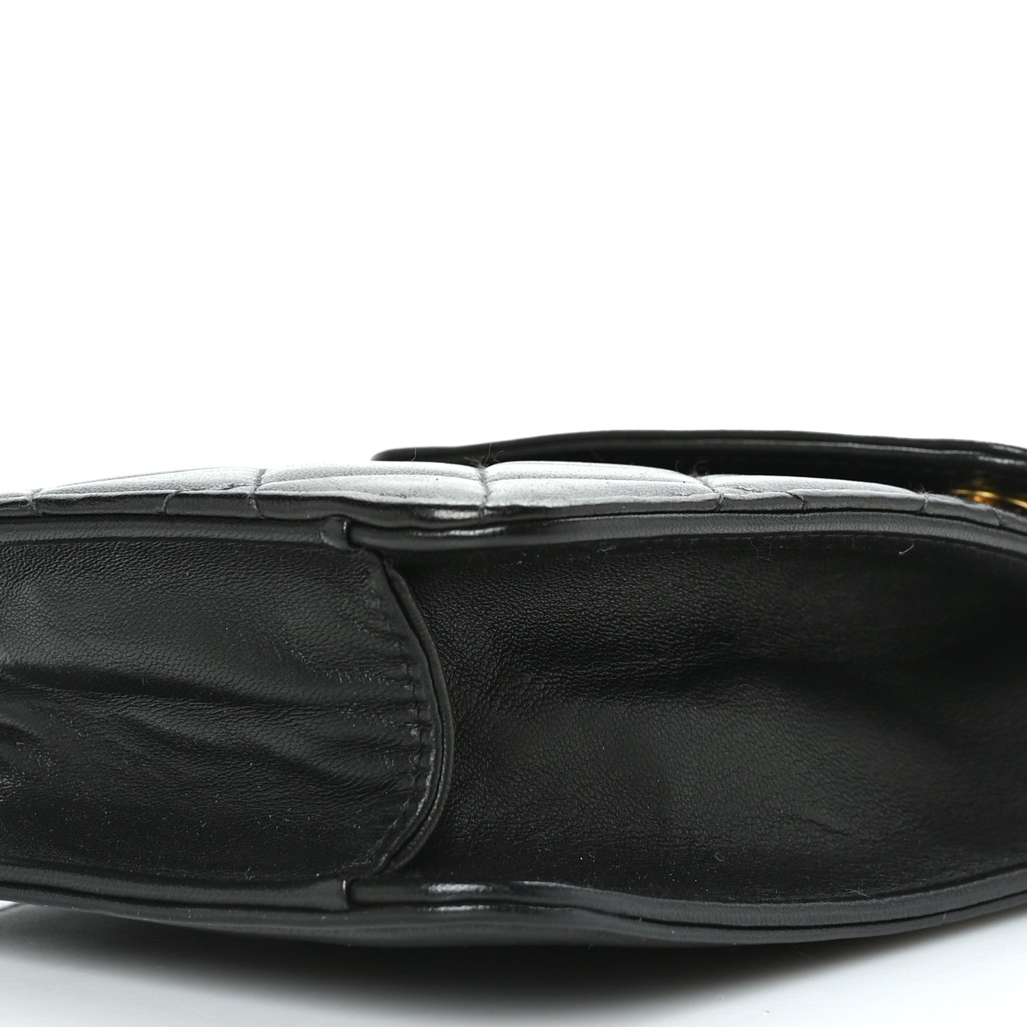 Chanel Lambskin Quilted Waist Belt Bag 80 32 Black 10 of 10