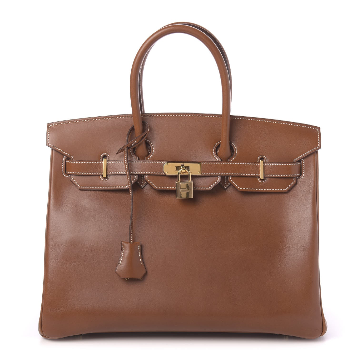 Hermes Tadelakt Birkin 35 Fauve 1 of 10