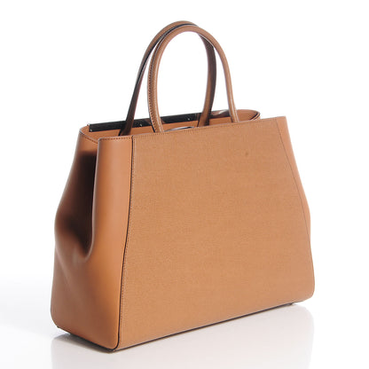 Fendi Vitello Elite Regular 2Jours Tote Orzo 5 of 12