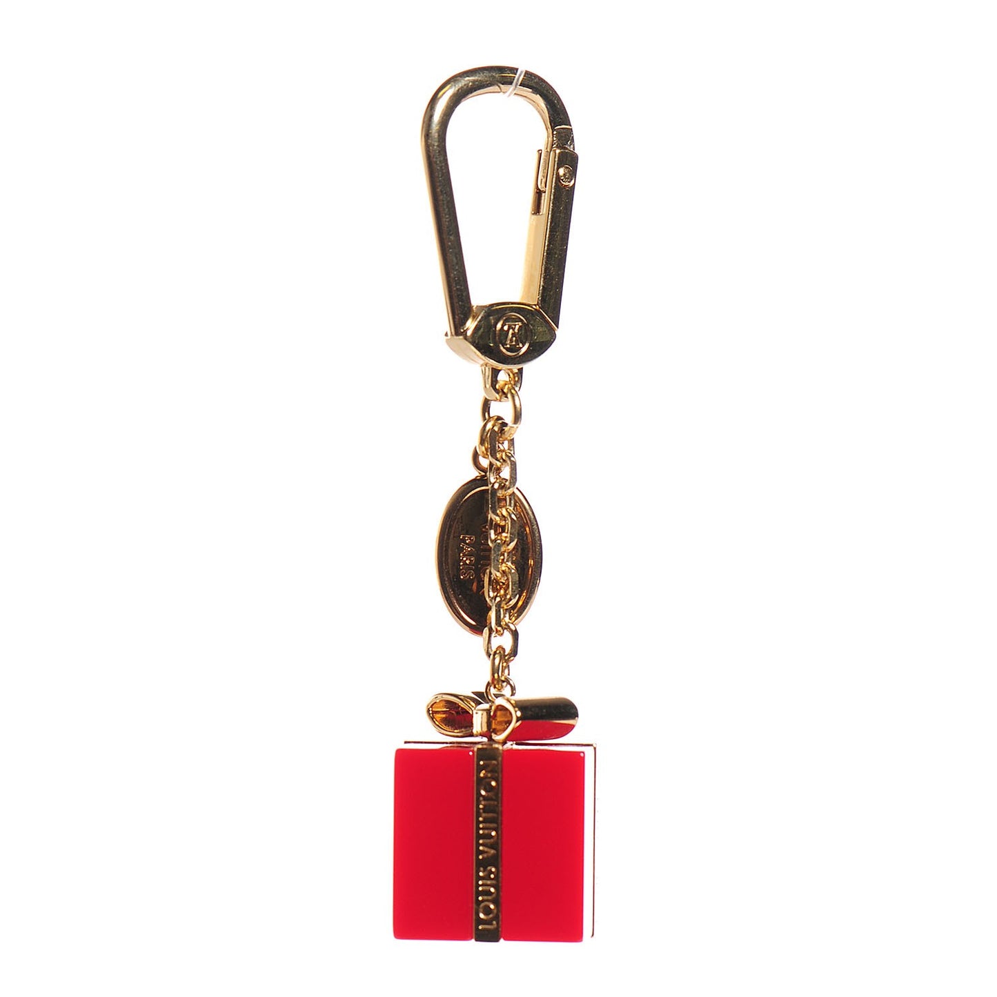 Gift Box Charm Key Ring