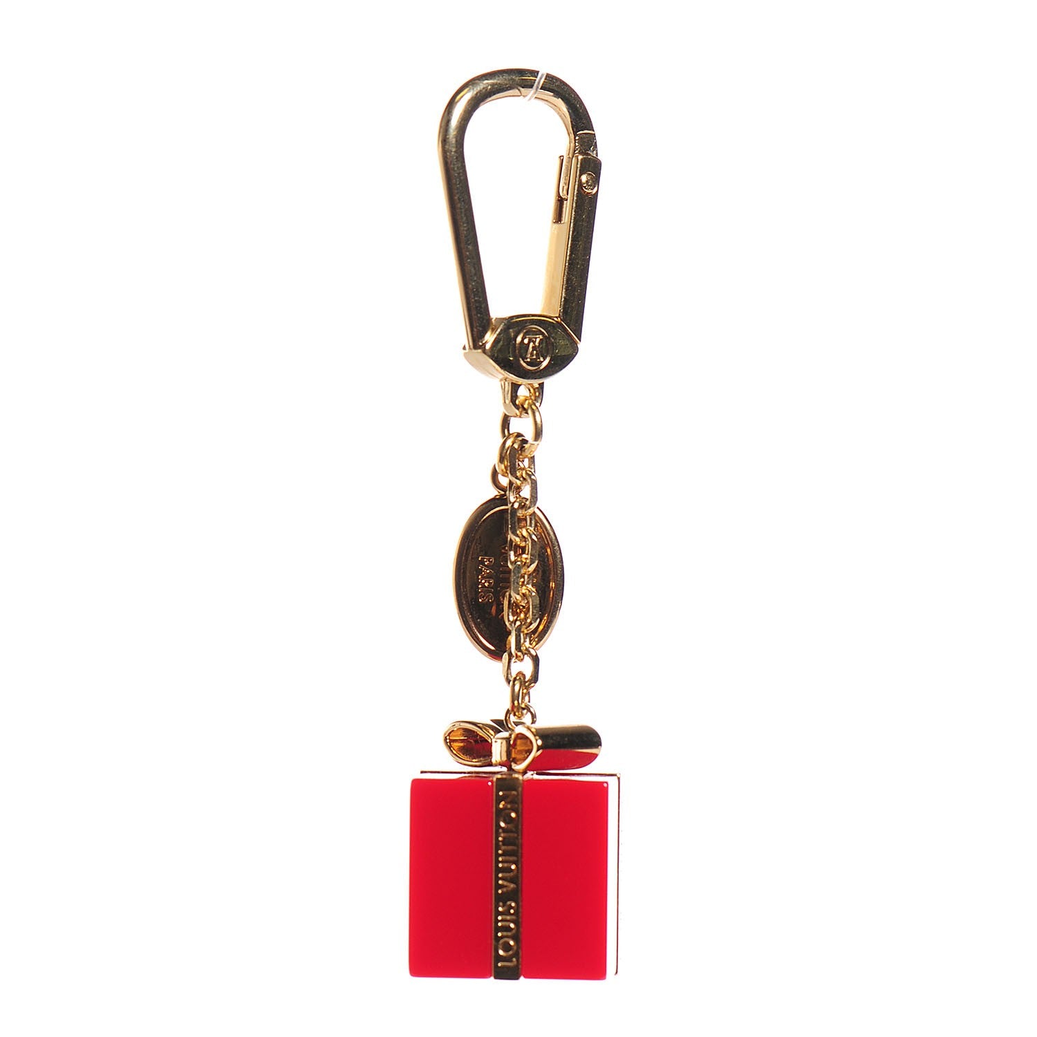 Louis Vuitton Gift Box Charm Key Ring 1 of 5