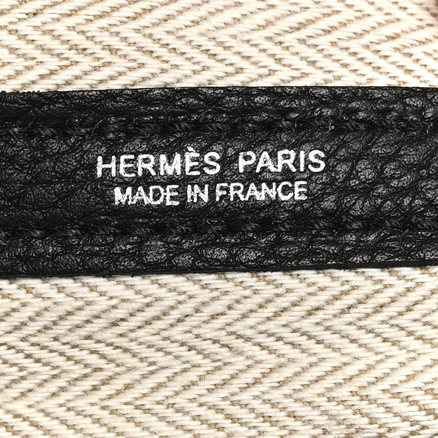 Hermes Negonda Garden Party Tote 36 MM Black 7 of 10