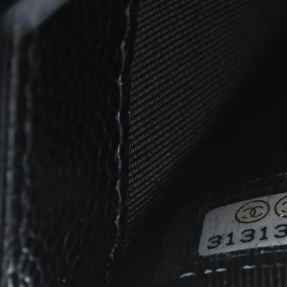 Chanel Caviar Quilted Flap Card Holder Wallet Black 8 of 9