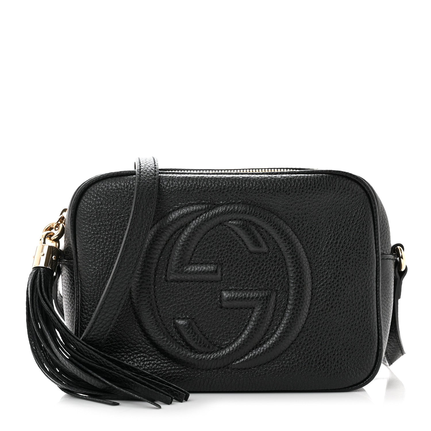 Gucci Pebbled Calfskin Small Soho Disco Bag Black 1 of 9