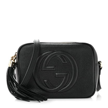 Gucci Pebbled Calfskin Small Soho Disco Bag Black 1 of 9