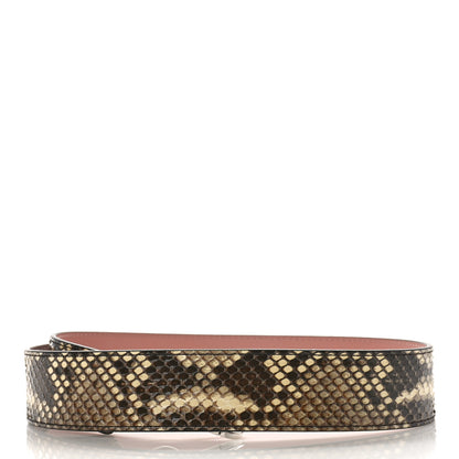 Louis Vuitton Snakeskin Bandouliere Shoulder Strap Natural 2 of 3