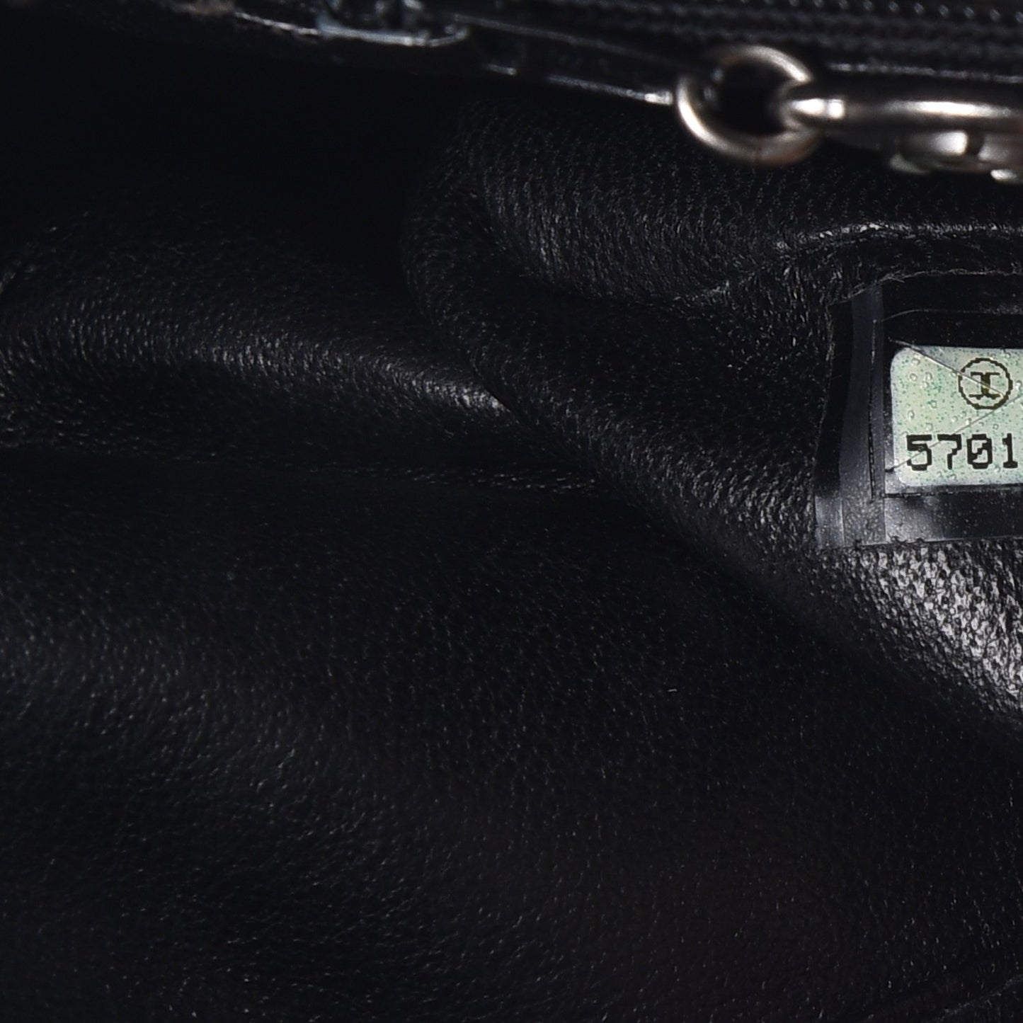 Caviar Quilted Medallion Tote Black