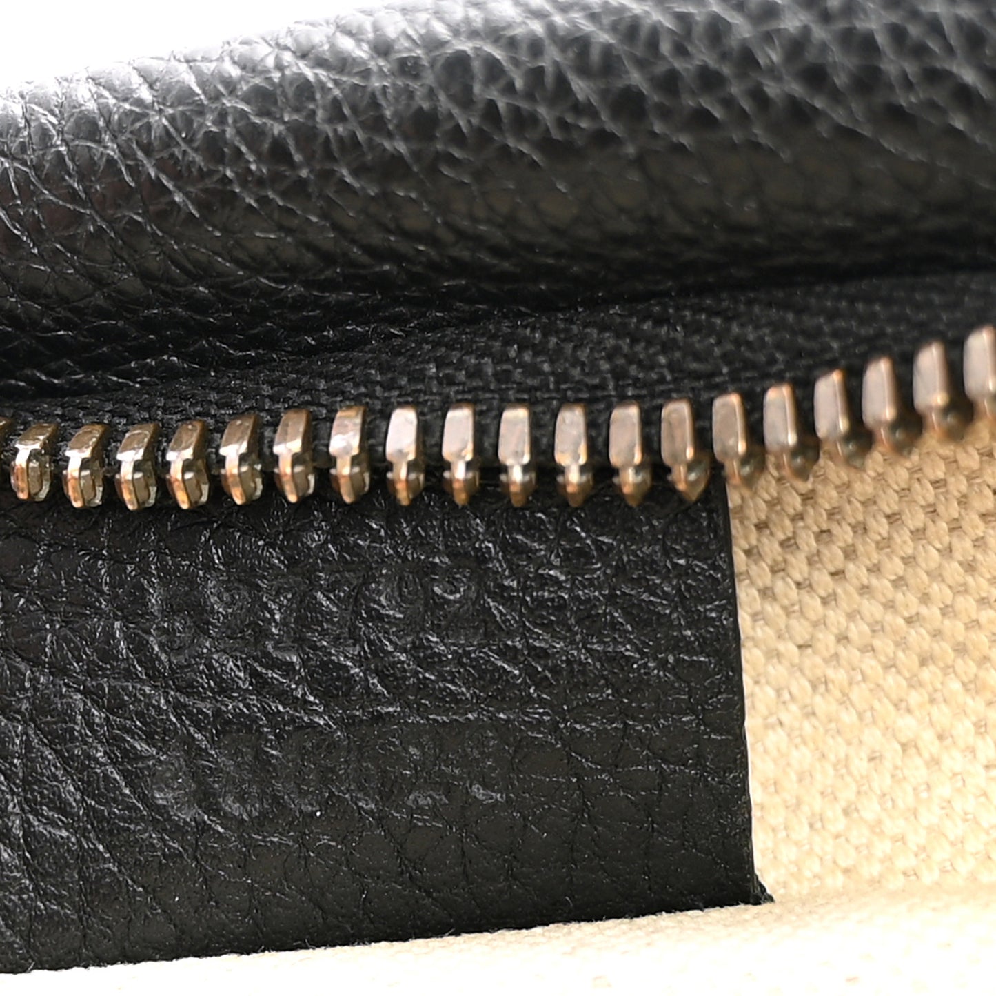 Grained Calfskin Small Logo Belt Bag Black