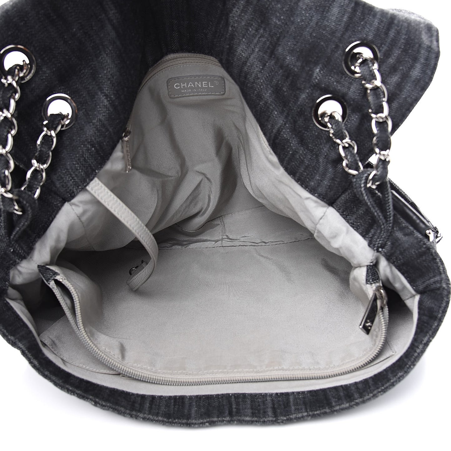 Denim Quilted Stretch Spirit Messenger Bag