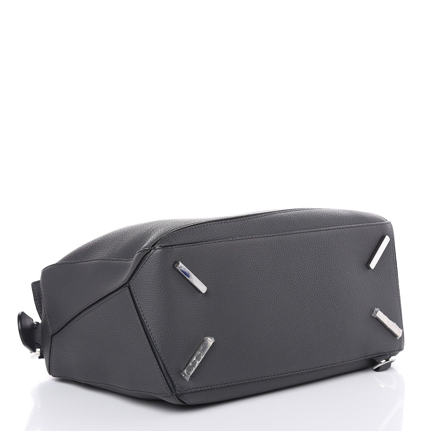 Loewe Calfskin Puzzle Bag Grey 4 of 8