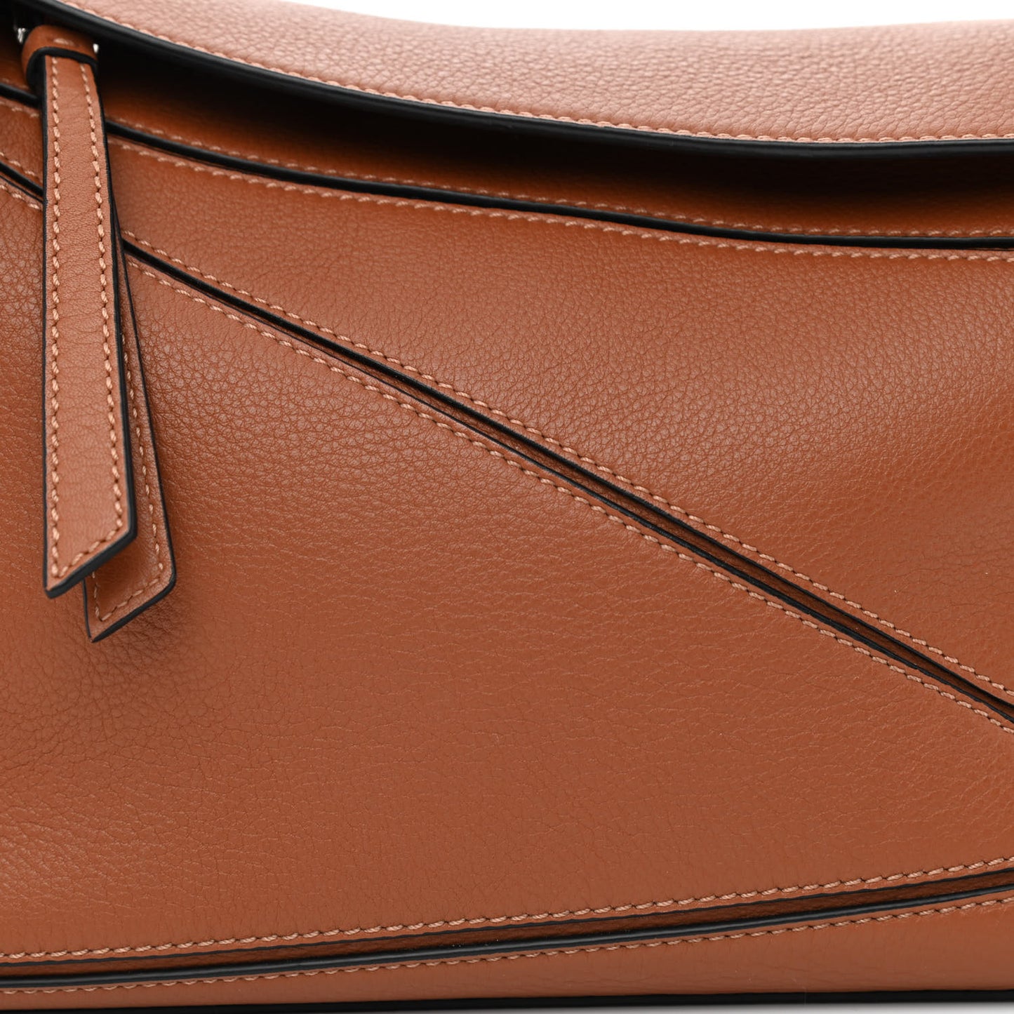 Calfskin Small Puzzle Bag Tan