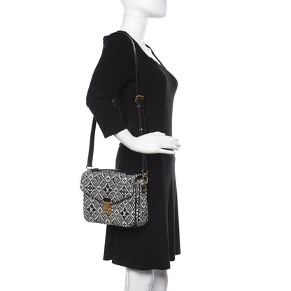 Louis Vuitton Jacquard Since 1854 Pochette Metis Grey 2 of 10