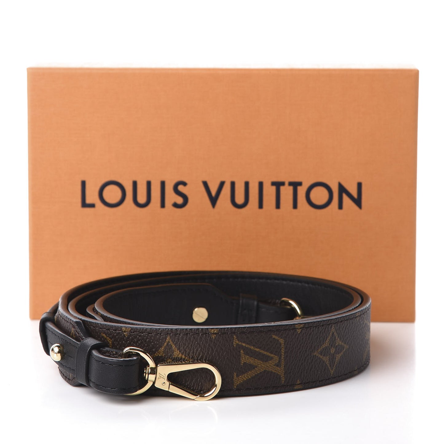 Monogram Bandouliere Shoulder Strap XL Black
