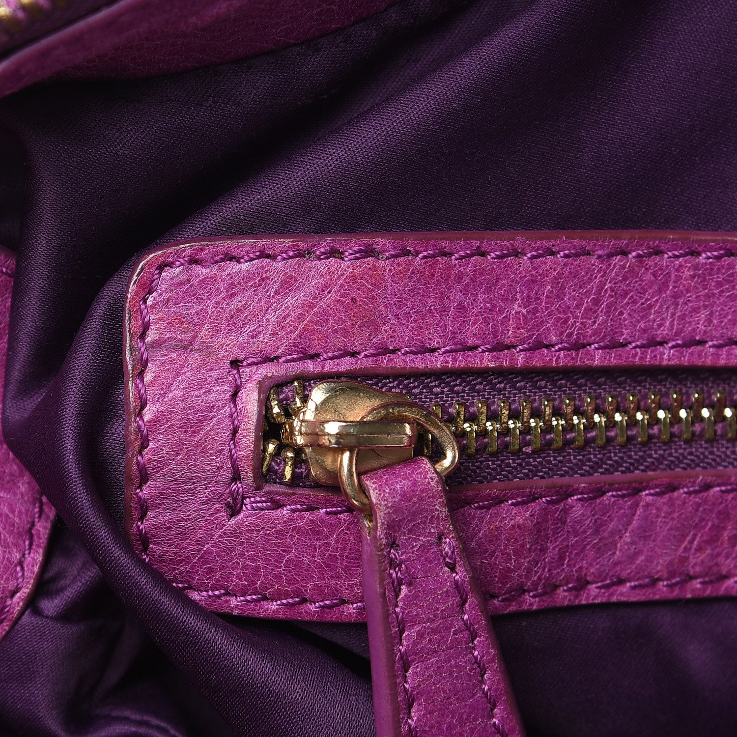 Miu Miu Vitello Lux Medium Bow Bag Fuchsia 8 of 16
