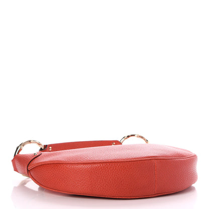 Gucci Leather Half Moon Bamboo Ring Hobo 4 of 8