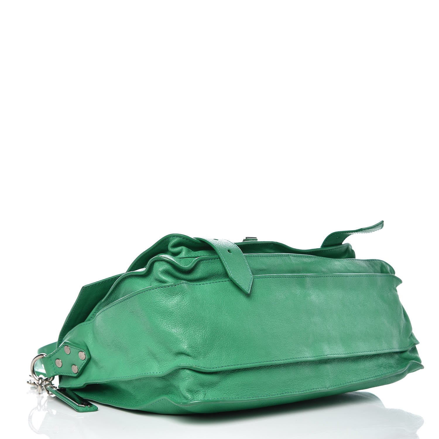 Proenza Schouler Lambskin Medium PS1 Satchel Aloe 4 of 11
