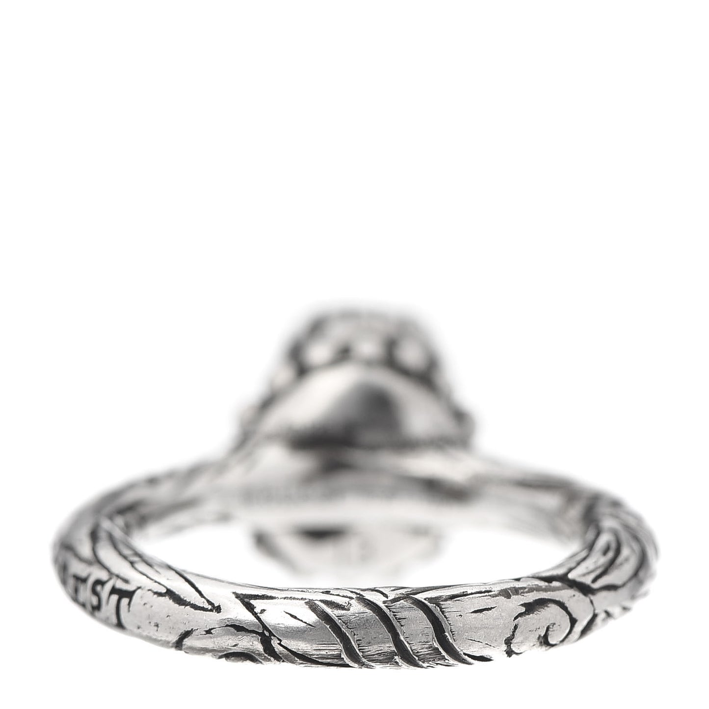 Sterling Silver Anger Forest Eagle Head Ring 53 6.5