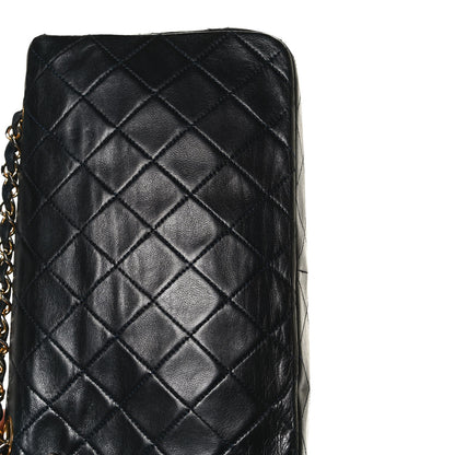 Chanel Lambskin Quilted Small Single Flap Navy 6 of 16