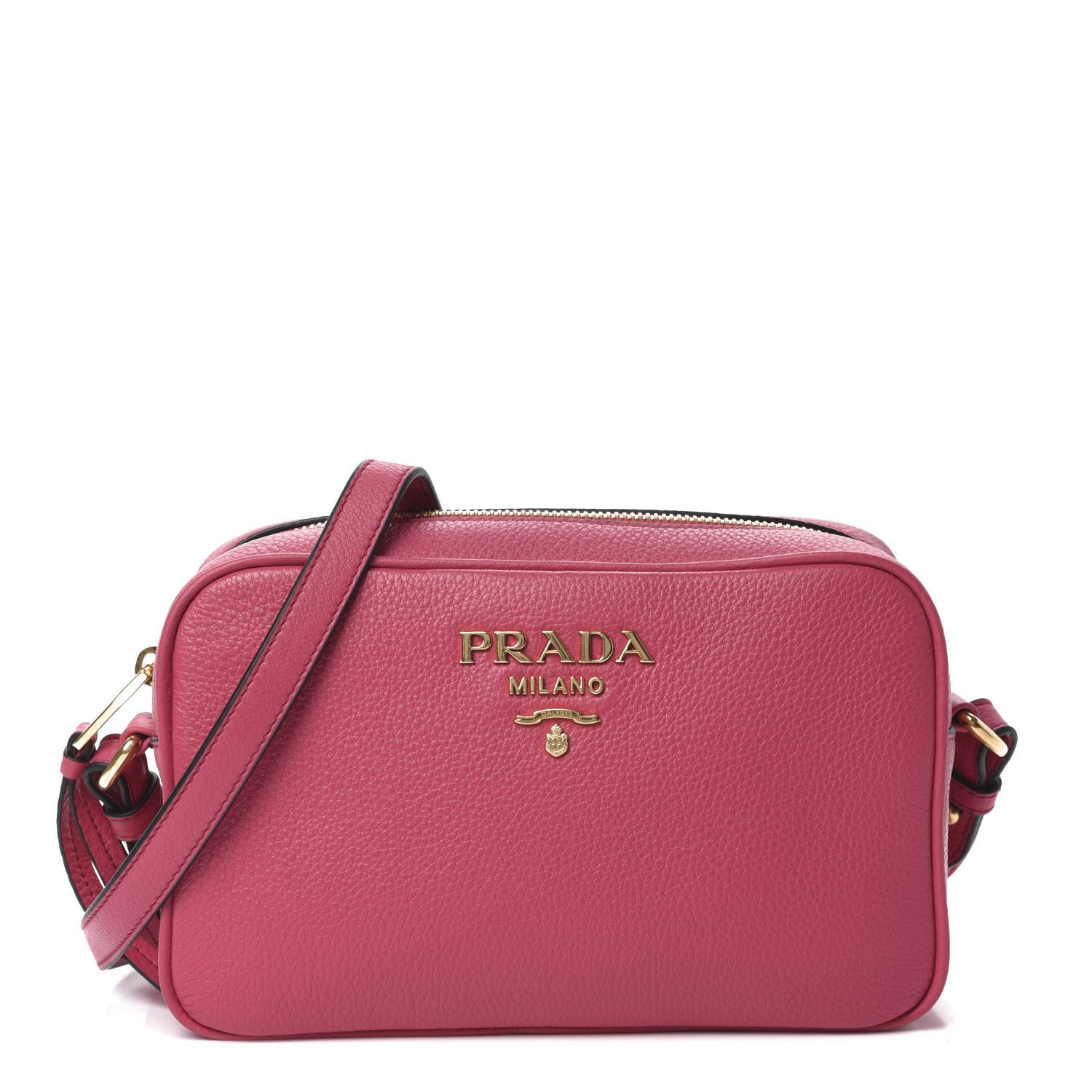 Prada Vitello Phenix Camera Bag Peonia 1 of 10