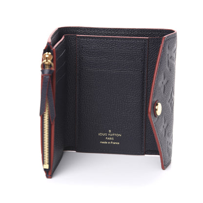 Louis Vuitton Empreinte Victorine Wallet Marine Rouge 4 of 7