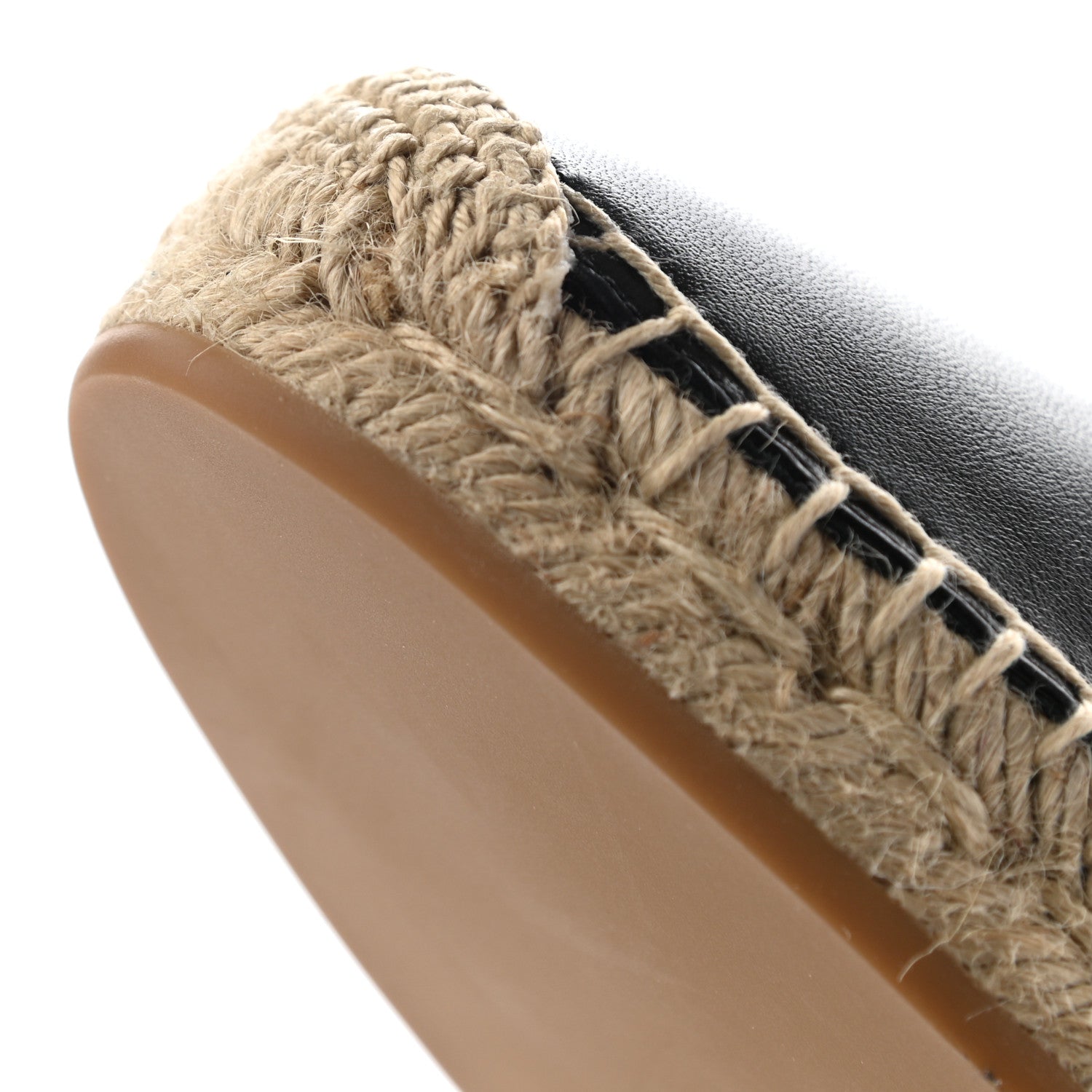 Christian Dior Lambskin Granville Espadrilles 39.5 Black 10 of 10