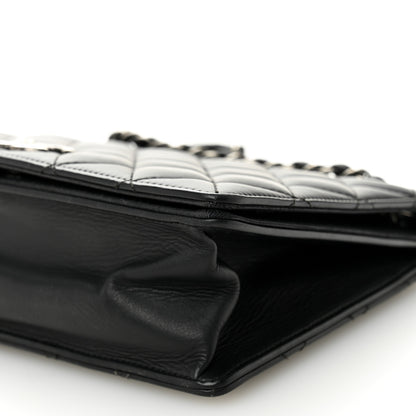 Chanel Calfskin Quilted Ballerine Flap Black 10 of 12