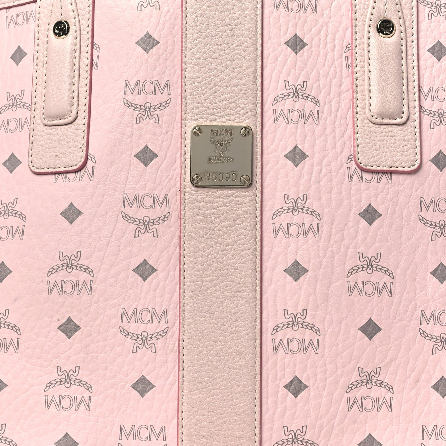 Visetos Medium Liz Reversible Shopper Tote Powder Pink